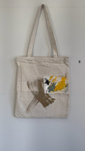 Load image into Gallery viewer, Canvas Bag with original artwork on
