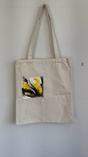 Load image into Gallery viewer, Canvas Bag with original artwork on
