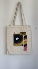 Load image into Gallery viewer, Canvas Bag with original artwork on
